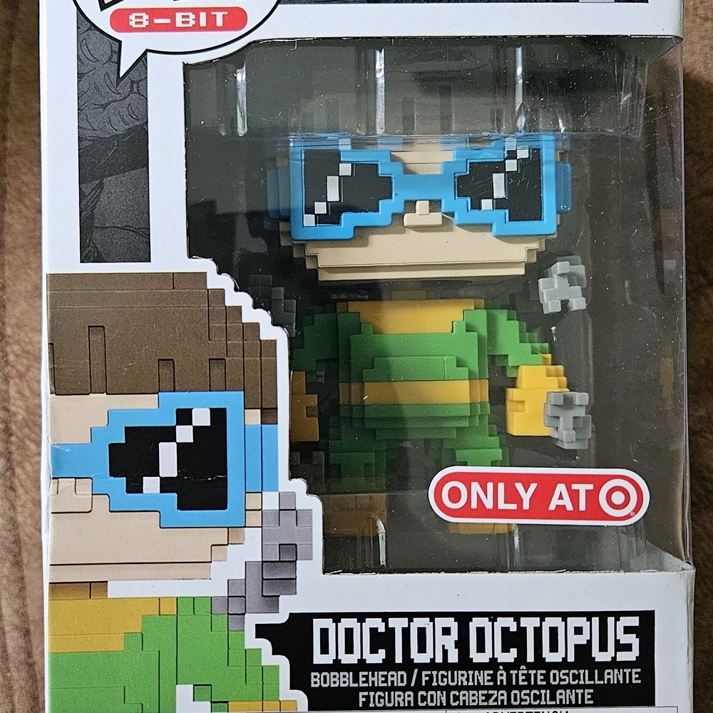 Funko 8-Bit Doctor Octopus Action Figure - Green and Yellow